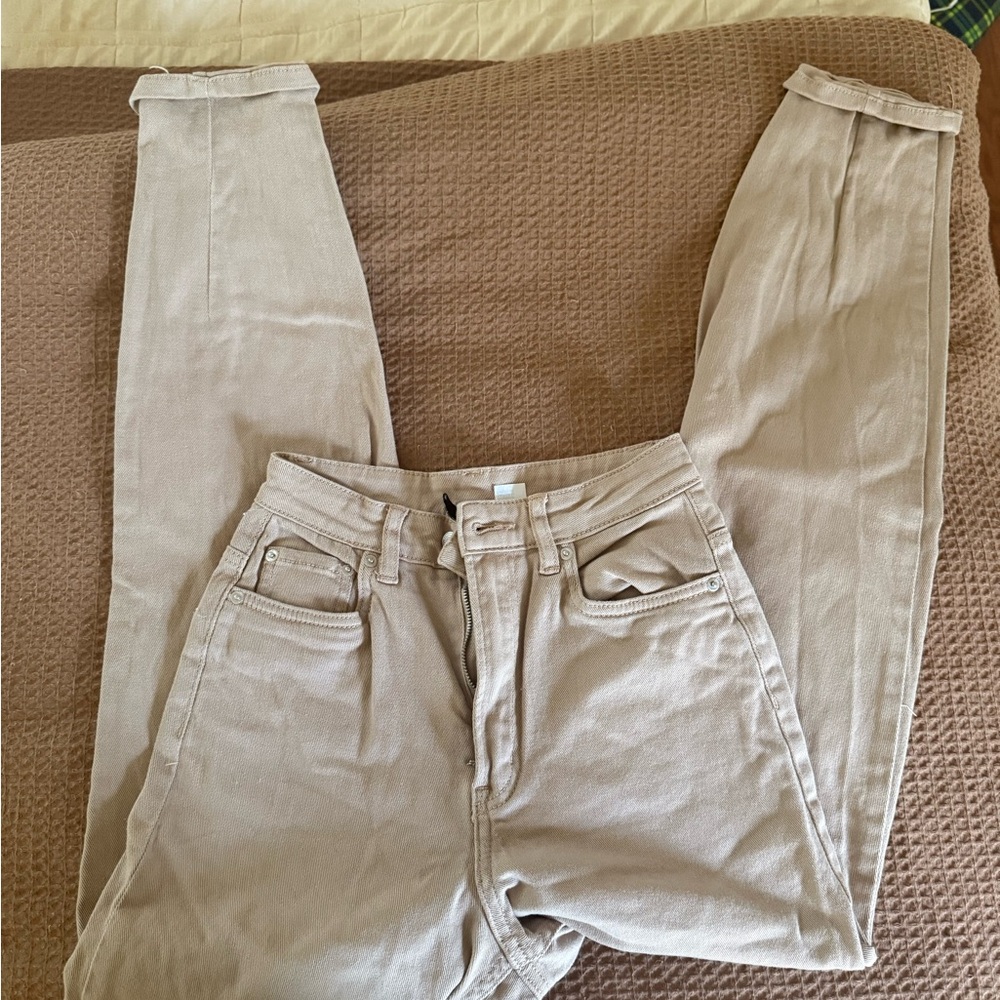 H&M Divided Light Tan Pants